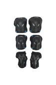 Cool Wheels Çocuk Scooter & Paten Koruma Seti – Kaliteli Dizlik ve Dirseklik Seti (S) Mavi FR37715 - 2