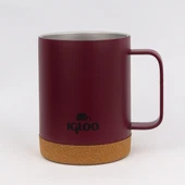 Igloo Cork Mug 350ml-BORDO - 2