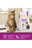 Nutri Feline Kısırlaştırılmış Kedi Maması Sterilized Taze Somonlu Glutensiz 2 Kg - 3