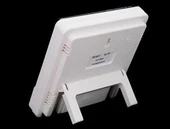 Bebek Odası Masaüstü Dijital Termometre Nem Ölçer Higrometre Saat thumbnail 4