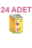 PEDIGREE Yavru Tavuklu Konserve Yaş Mama 400 G (24 ADET) thumbnail 1
