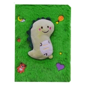 Gen-Of Süper Hayvanlar Peluş Hatıra Ve Not Defteri A5 Çizgili 80 Yaprak (PD106) thumbnail 1