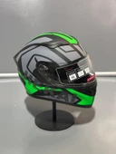 JK316 J1 GREEN Full Face Motosiklet Kaskı - 1