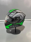 JK316 J1 GREEN Full Face Motosiklet Kaskı - 2