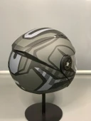 Jk 115 Güneş Vizörlü Çene Açılır Kask Z1 Grey - 6