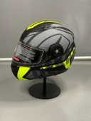 Jk 115 Güneş Vizörlü Çene Açılır Kask Z1 YELLOW - 2