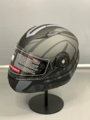 Jk 115 Güneş Vizörlü Çene Açılır Kask Z1 Grey - 2