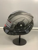 Jk 115 Güneş Vizörlü Çene Açılır Kask Z1 Grey - 3
