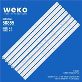 Wkset-5855 35457X4 Ms-0818 V4 A4 180 Dt0-391900-1H 4 Adet Led Bar (Bölünmüş 8 Adet) thumbnail 1