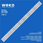 Thomson 43UC6406 43'' 3 Adet Tv Led Bar ( Tvnizin içindeki led barla aynısı olduğunu görmeden almayınız. Led bar ürünlerinde paket açıldığında iade kabul edilmemektedir. ) thumbnail 1