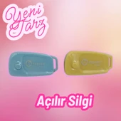 Fixpoint 0621 Sarı - Mavi Açılır Anahtarlık Yumuşak Silgi (2 Adet) - 5