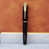 Periboia Metal Siyah Roller Tükenmez Kalem - 1