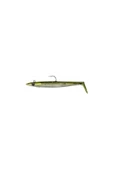 Savage Gear Sandeel V2 14 cm 33 gr 2+1 Green Silver - 1