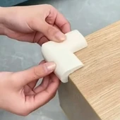 4 adet bebek güvenliği, köşe masa köşe koruyucu, mobilya köşeleri, açı koruma çocuk emniyet bandı, kenar köşe muhafızları, Sivri Köşe Koruma, yastık tampon köpük sünger - 5