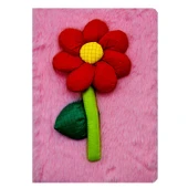 Gen-Of Papatya Peluş Hatıra Ve Not Defteri A5 Çizgili 80 Yaprak (PD109) thumbnail 1