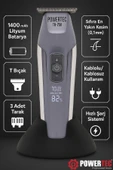 POWERTEC Tr-758 Profesyonel Sakal Ense Tıraş Makinesi (0.1mm - Sıfıra En Yakın) - 4
