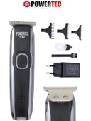 POWERTEC Tr-858 Profesyonel Tıraş Makinesi Saç Sakal Tıraş Makinası Tr858 thumbnail 4