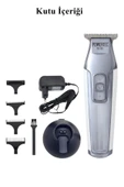 POWERTEC Tr-758 Profesyonel Sakal Ense Tıraş Makinesi (0.1mm - Sıfıra En Yakın) - 5
