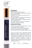 History And Future Erkeklere Özel Göz Roll-on Serum Kırışıklık Şişlik Ve Koyu Halkalara Karşı Etkili Hızlı Emilim 15ml - 6