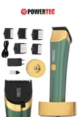 POWERTEC TR-9700 Profesyonel Usb Şarjlı Saç Sakal Tıraş Makinesi - 1