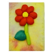 Gen-Of Papatya Peluş Hatıra Ve Not Defteri A5 Çizgili 80 Yaprak (PD109) thumbnail 2