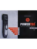 POWERTEC TR-6500 Saç Sakal Kesme Makinesi 2 Yıl Garantili Yedek Bataryalı thumbnail 2