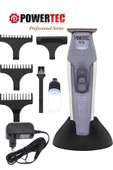 POWERTEC Tr-758 Profesyonel Sakal Ense Tıraş Makinesi (0.1mm - Sıfıra En Yakın) - 1