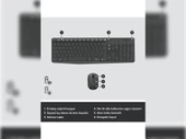 Logitech MK235 920-007925 Kablosuz Klavye Mouse Seti - 2