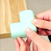 4 adet bebek güvenliği, köşe masa köşe koruyucu, mobilya köşeleri, açı koruma çocuk emniyet bandı, kenar köşe muhafızları, Sivri Köşe Koruma, yastık tampon köpük sünger - 3