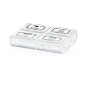 İpek Yıldızı® 4 Öğün Günlük Hap İlaç Saklama Taşıma Kutusu İlaç Hatırlatıcı thumbnail 6