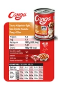 Cango Yavru Yaş Köpek Maması Kuzu Etli 415Gr 24Lü thumbnail 3