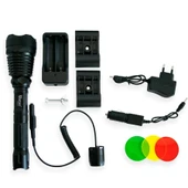 Orjinal 800 Lümen T6 Özel Avcı Feneri Watton Wt-205 thumbnail 2