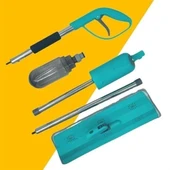 İpek Yıldızı® Döner Başlıklı Spreyli Mop Parke Ahşap Fayans Temizleyici Su Hazneli Sihirli Paspas thumbnail 2