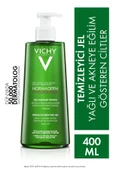 VICHY Normaderm Phytosolution Arındırıcı Yüz Temizleme Jeli, Yağlı ve Karma Ciltler 400 ml - 1