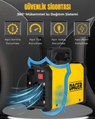 Dager MMA250 250 Amper Inverter Mini Çanta Kaynak Makinesi Seti - IGBT - Dijital Ekran - Elektrod + Maske + Eldiven - 5