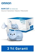 OMRON Nami Cat Çocuklara Uygun Sevimli Nebülizatör 4015672112452 thumbnail 7