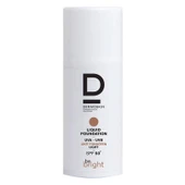 DERMOSKIN Be Bright SPF50+ Likit Fondöten Medium 33 ml 8697796000844 - 1