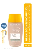 BIODERMA Photoderm Nude Touch SPF50+ Light Karma Yağlı Ciltler Kapatıcı Etkili Renkli Güneş Kremi 40 ml 3701129803448 thumbnail 1