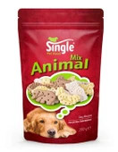 Single Animal Mix Hayvan Figürlü Köpek Ödül Bisküvisi 200 gr - 1