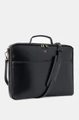 Boris Hakiki Deri Erkek 15,6" Tek Bölmeli Dizüstü Bilgisayar Çantası thumbnail 3