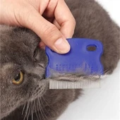 İpek Yıldızı® Evcil Hayvan Kedi Köpek Pire Tarağı ve Köpek Gözyaşı Lekesi Tarağı thumbnail 8