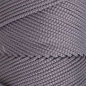 Loren Polyester Soft Macrame Gri El Örgü İpi - LM050 - 34448 - 2
