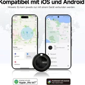 MiTag Duo akıllı takip cihazı, Apple ve Android Uyumlu Mfı Sertifikalı anahtar,bagaj,Beyaz - 2