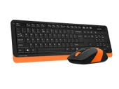 A4 Tech FG1010 Siyah-Turuncu Q Kablosuz Klavye Mouse Seti - 3