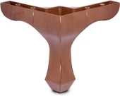 Mobilya Kanepe Baza Koltuk Çekyat Yükseltme Ayağı Plastik, Lükens Kahve 14 Cm, 4 Adet thumbnail 4