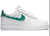 Nike Air Force 1 Low '07 Essential White Green Paisley - 1