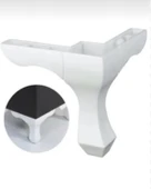 Mobilya Kanepe Baza Koltuk Çekyat Yükseltme Ayağı Plastik, Lükens Beyaz 14 Cm, 4 Adet thumbnail 2