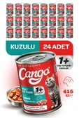 Cango Yetişkin Yaş Kedi Maması Kuzu Etli 415Gr 24Lü - 1