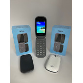 Nokıa Yeni Kapaklı 6600 flip Cep Telefonu(Siyah) - 1