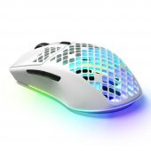 SteelSeries Aerox 3 2022 RGB Kablosuz Beyaz Gaming Mouse - 3